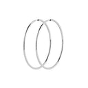 Senorita 50 Hoops Silver - Pair