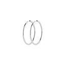 Senorita 35 Hoops Silver - Pair