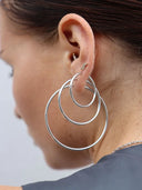 Senorita 25 Hoops Silver