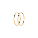 Senorita 25 Hoops Goldplated Silver