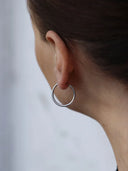 Senorita 20 Hoops Silver - Pair