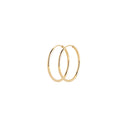 Senorita 20 Hoops Goldplated Silver - Pair