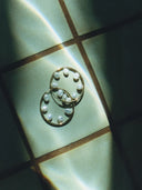Baroque 35 Hoop Goldplated Silver - Single