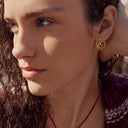 Beate Petite Earring Forgyldt
