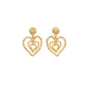 Beate Petite Earring Forgyldt