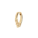 Miro 8 Huggie Goldplated Silver - Single