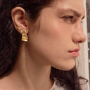 Erinna Earrings Sølv