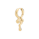 Maya Huggie Goldplated Silver - Single