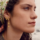 Irena Earrings Forgyldt