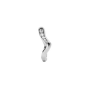 Yasmin 8 Huggie Silver - Single