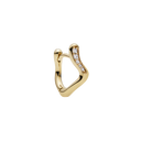 Yasmin 8 Huggie Goldplated Silver - Single