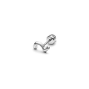 Lotus Stud Silver - Single