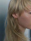 Kastellet Earring Goldplated Silver - Single
