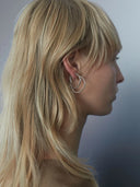 Copenhagen 25 Hoop Silver - Single