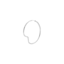 Copenhagen 35 Hoop Silver - Single