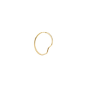 Copenhagen 25 Hoop Goldplated Silver - Single