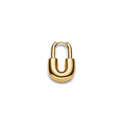Schoenhauser Ørering - forgyldt (1 stk.)