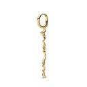 Ramen Dai Huggie Goldplated Silver - Single