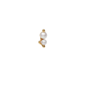 Shibuya Ni Stud Goldplated Silver - Single