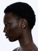 Shibuya San Stud Goldplated Silver - Single