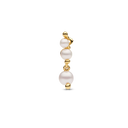 Shibuya San Stud Goldplated Silver - Single