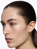 Tryvann Pillow Earring Goldplated Silver - Single