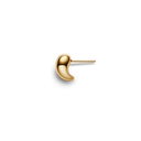 Sagene Stud Goldplated Silver - Single