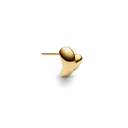 Sagene Trail Stud Goldplated Silver - Single