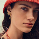 Zalina Petite Earrings Forgyldt