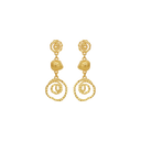 Zalina Petite Earrings Forgyldt