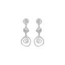 Zalina Petite Earrings Sølv