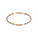 14 kt. guldring - glat