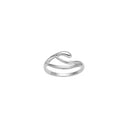 Rhd. sølv ring AURA52