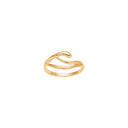 Forgyldt sølv ring AURA52