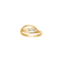 8 karat snoet guld ring