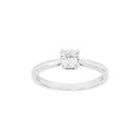 Rhd. sølv ring 5mm grab HEGENOR Str.60