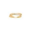 8 karat 3 i en ring