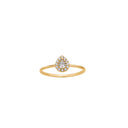 Roset ring 8 karat guld