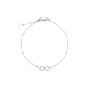 Sølv Armbånd M/Uendelighedstegn 19Cm