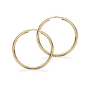 Creoler 2 x 30 mm. 14 kt.