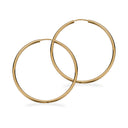 Creoler 2 x 40 mm. 14 kt.