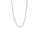 Sølv Collier Anker Flad 45Cm