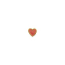 Petit Love Heart Coral Enamel