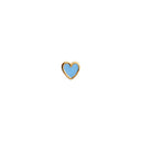 Petit Love Heart Light Blue Enamel