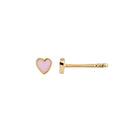 Petit Love Heart Light Pink Enamel