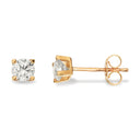 Ørepynt syn.zir. 4 mm 8 kt.