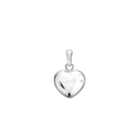 Sølv Vedh. Hjerte 11,5 X 13 Mm