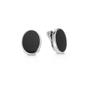 Sølv Clips M/Onyx