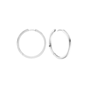Sølv Creol  20Mm Tråd 2 Mm M/Klaplås