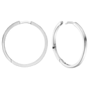 Sølv Creol  32Mm Tråd 2 Mm M/Klaplås